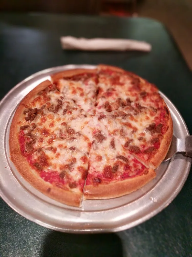 Small Hamburger Pizza